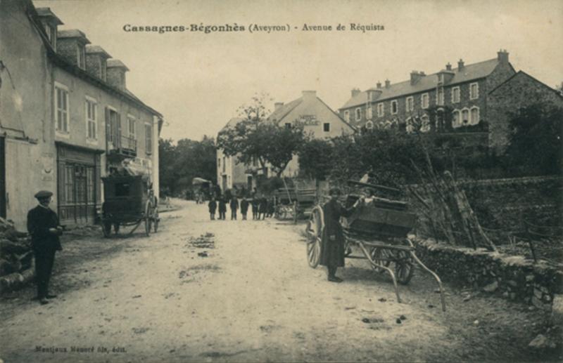 CASSAGNES-BÉGONHÈS (Aveyron) — Avenue de Réquista